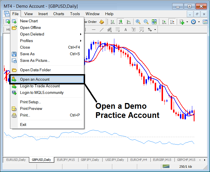 How to Open Trading Practice Account to Start Trading With - Learn Energies and Energy Trade Strategies Tutorial